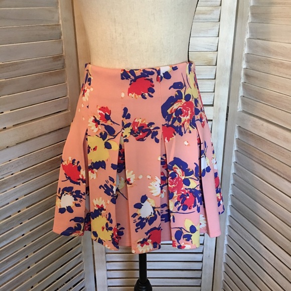 Candie's Dresses & Skirts - [Candie’s] Floral Pleated Skirt